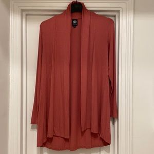 Bobeau Mauve Pink Lightweight Cardigan Size S